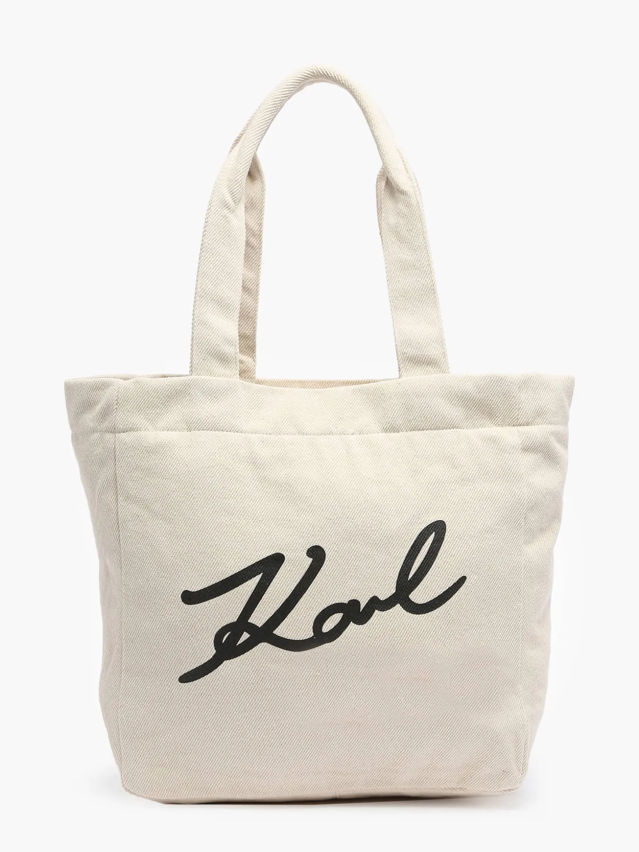 Sac shopping K/Signature canvas KARL LAGERFELD