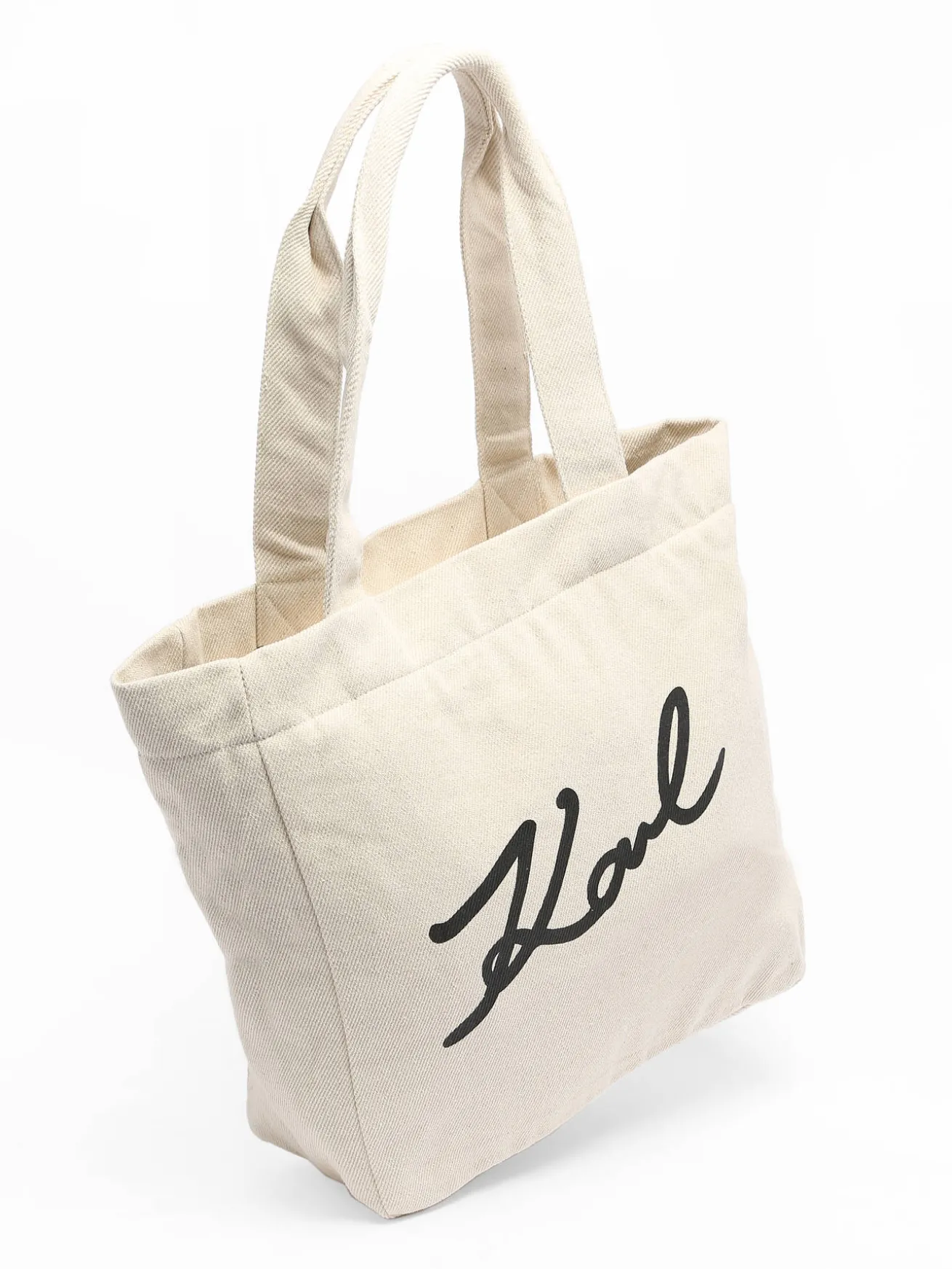 Sac shopping K/Signature canvas KARL LAGERFELD