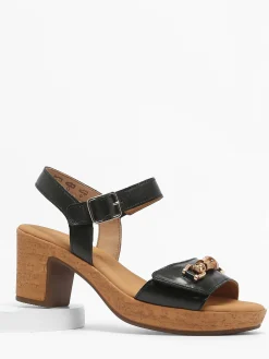 Sandales à talon en cuir GABOR