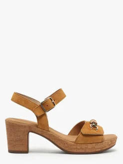 Sandales à talon en cuir GABOR