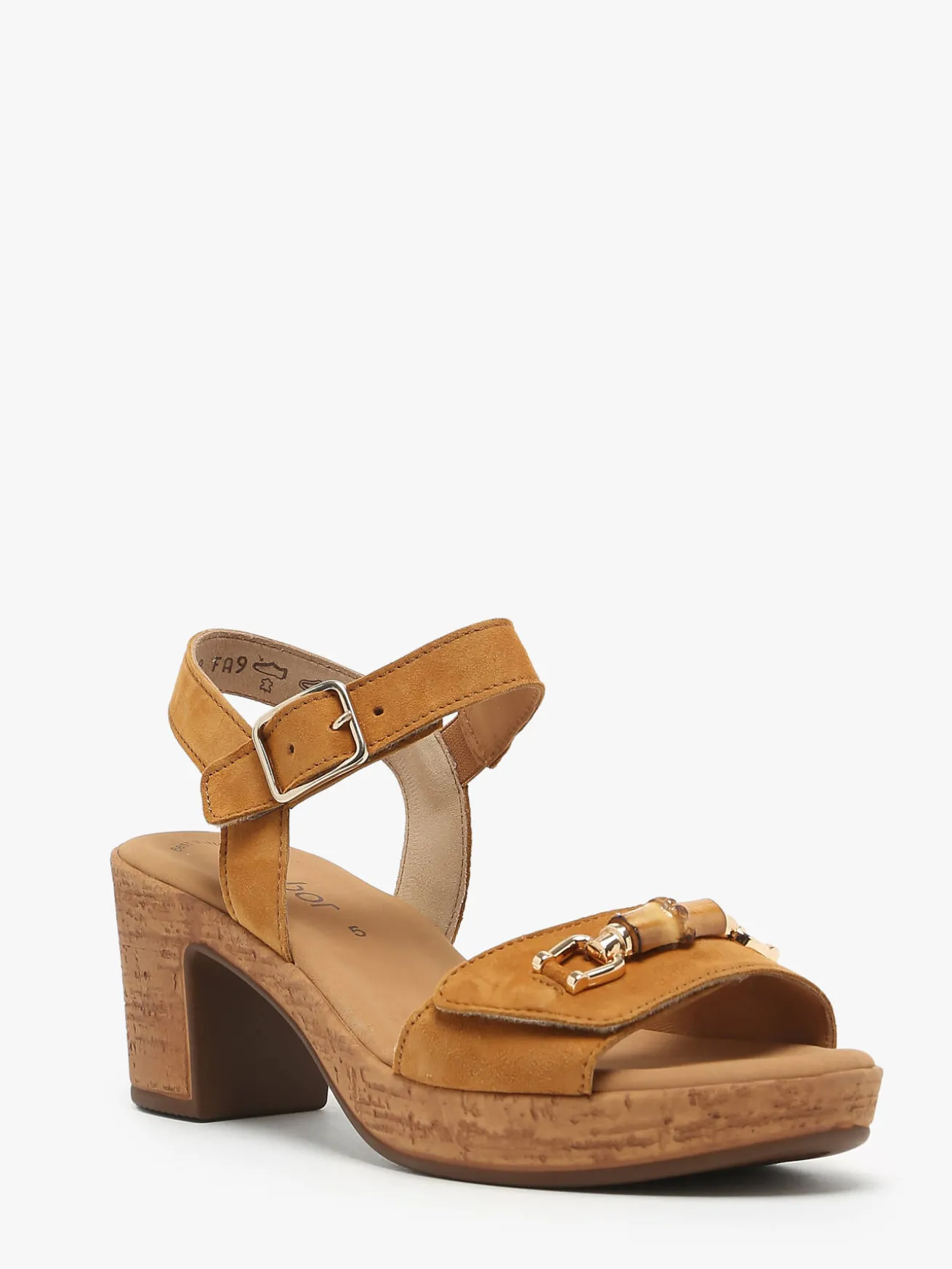 Sandales à talon en cuir GABOR