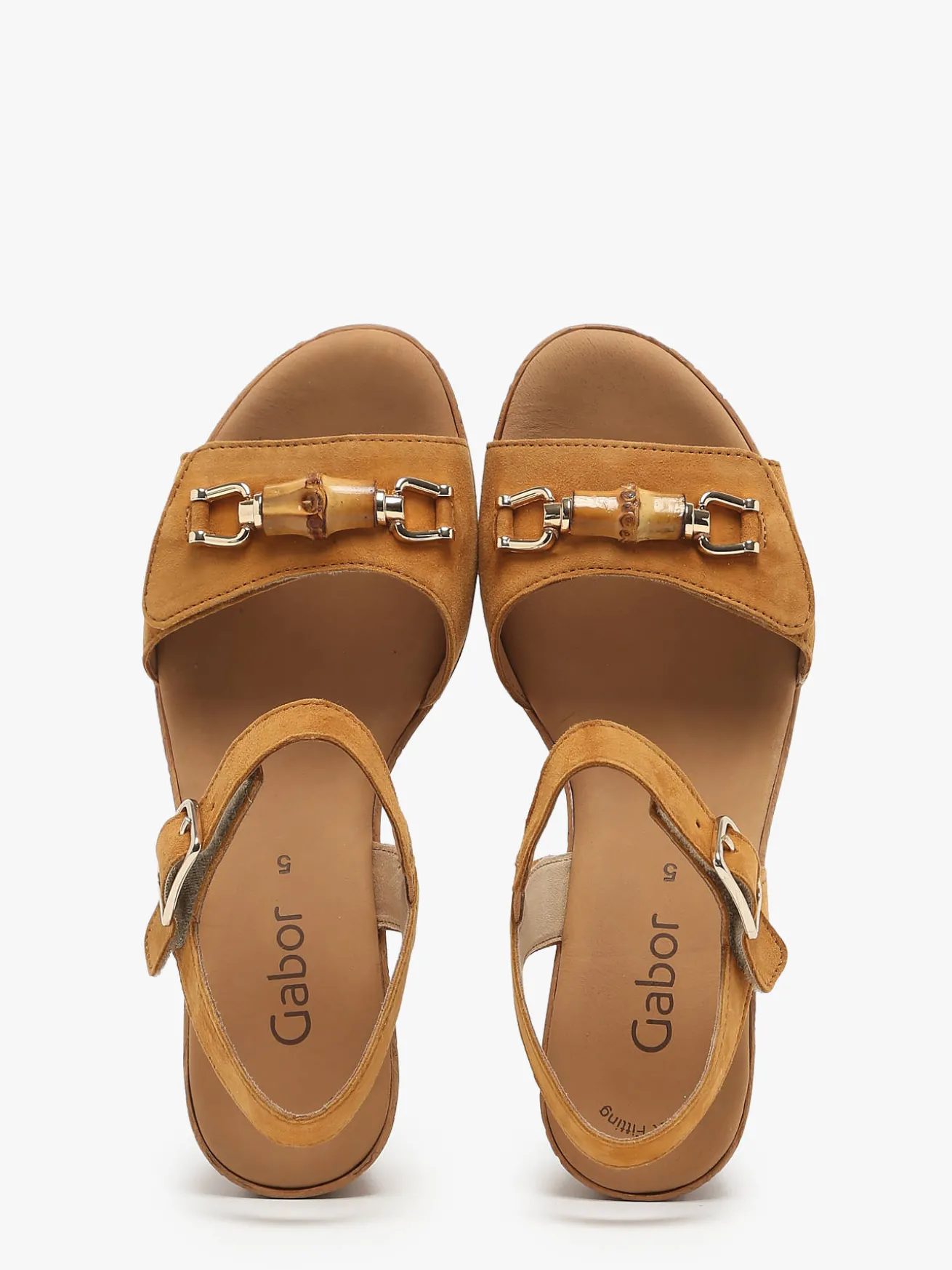 Sandales à talon en cuir GABOR