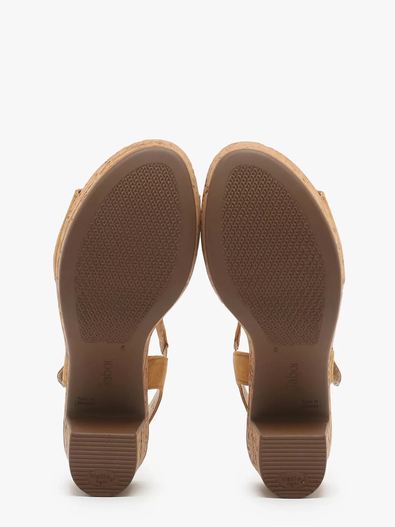 Sandales à talon en cuir GABOR