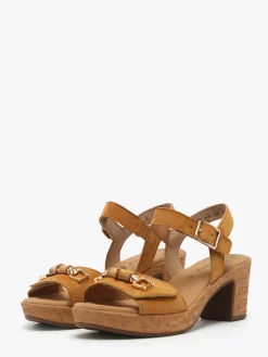 Sandales à talon en cuir GABOR