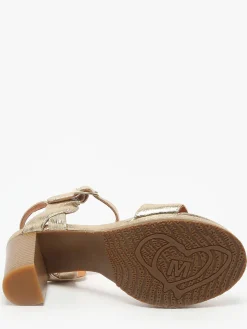 Sandales à talon Jain en cuir MAM'ZELLE