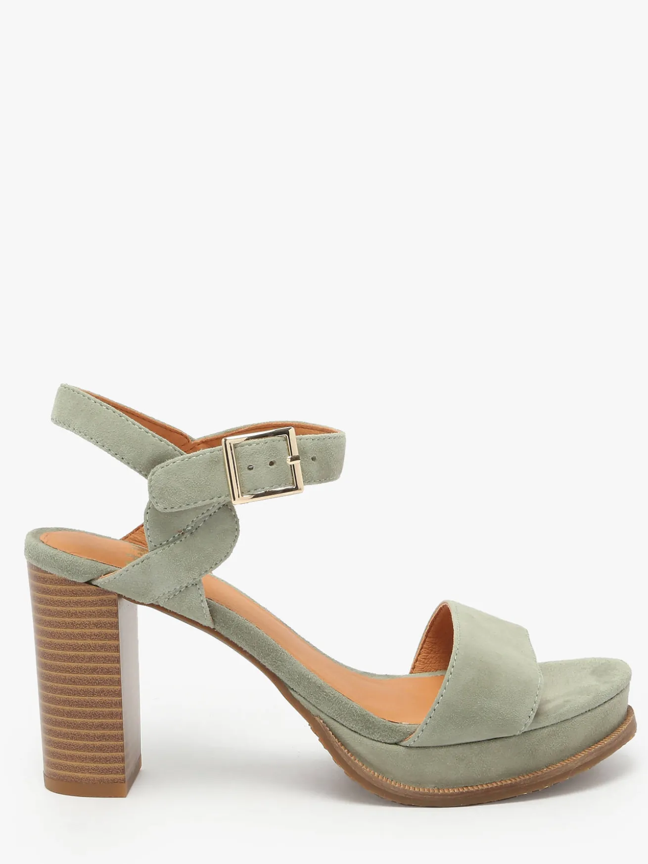 Sandales à talon Jain en cuir MAM'ZELLE