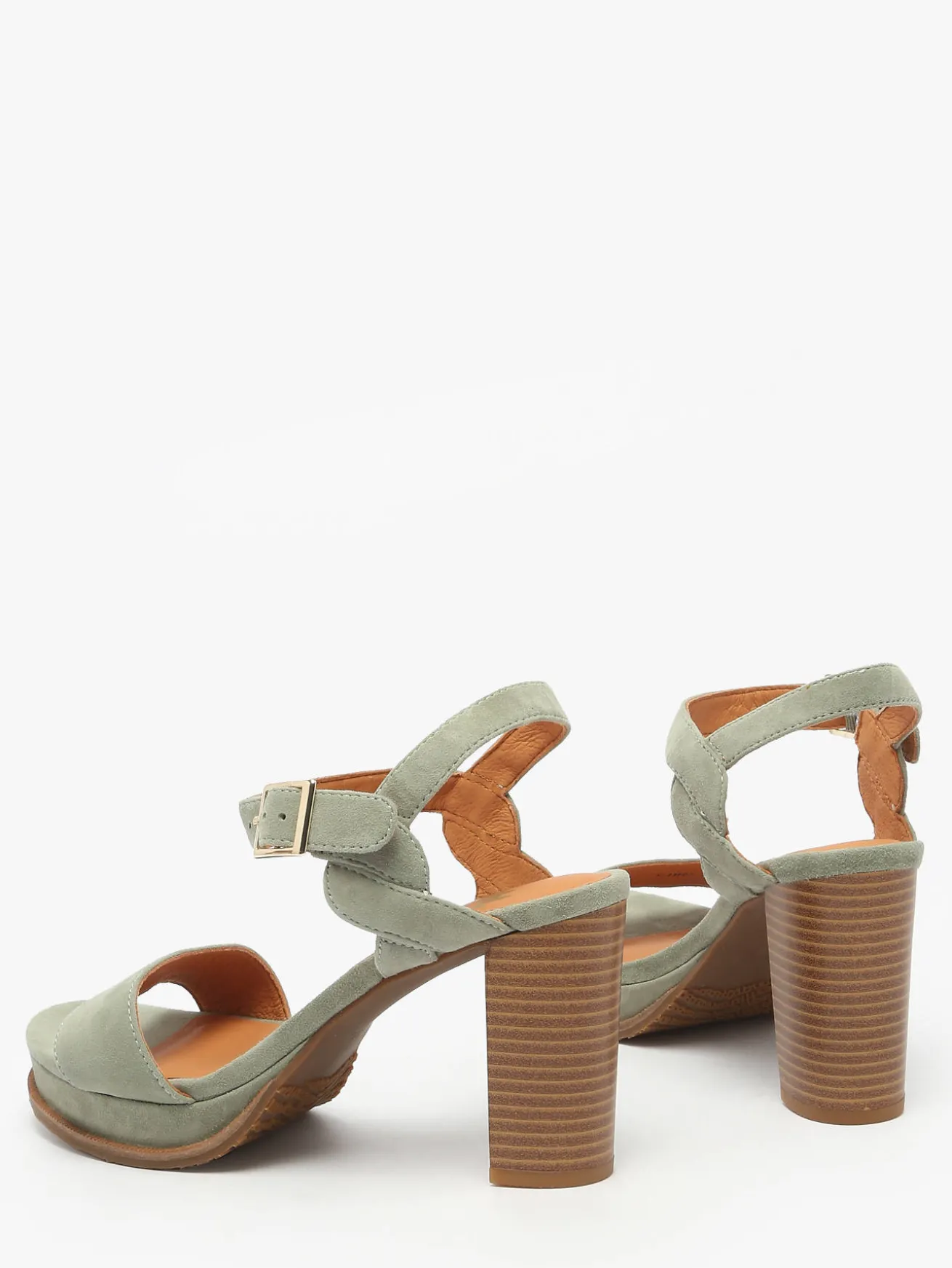Sandales à talon Jain en cuir MAM'ZELLE