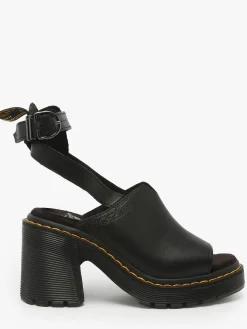 Sandales à talon Millee Strap en cuir DR MARTENS