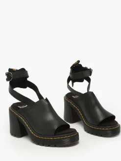 Sandales à talon Millee Strap en cuir DR MARTENS