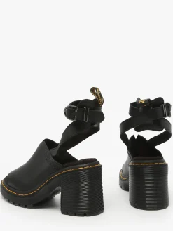Sandales à talon Millee Strap en cuir DR MARTENS