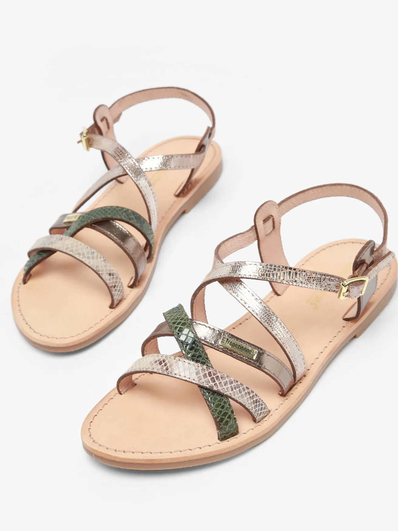 Sandales Hapaxgum en cuir LES TROPEZIENNES