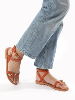 Sandales Hepana en cuir LES TROPEZIENNES