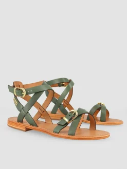 Sandales Hepana en cuir LES TROPEZIENNES