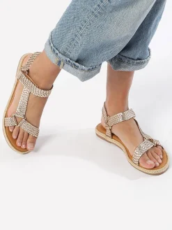 Sandales Hipsto en cuir LES TROPEZIENNES
