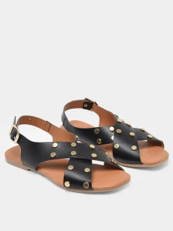 Sandales Kenna en cuir PIECES