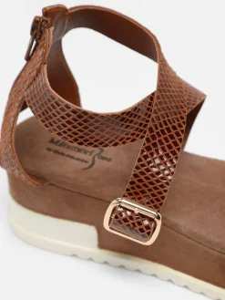 Sandales Nablier en cuir METAMORF'OSE