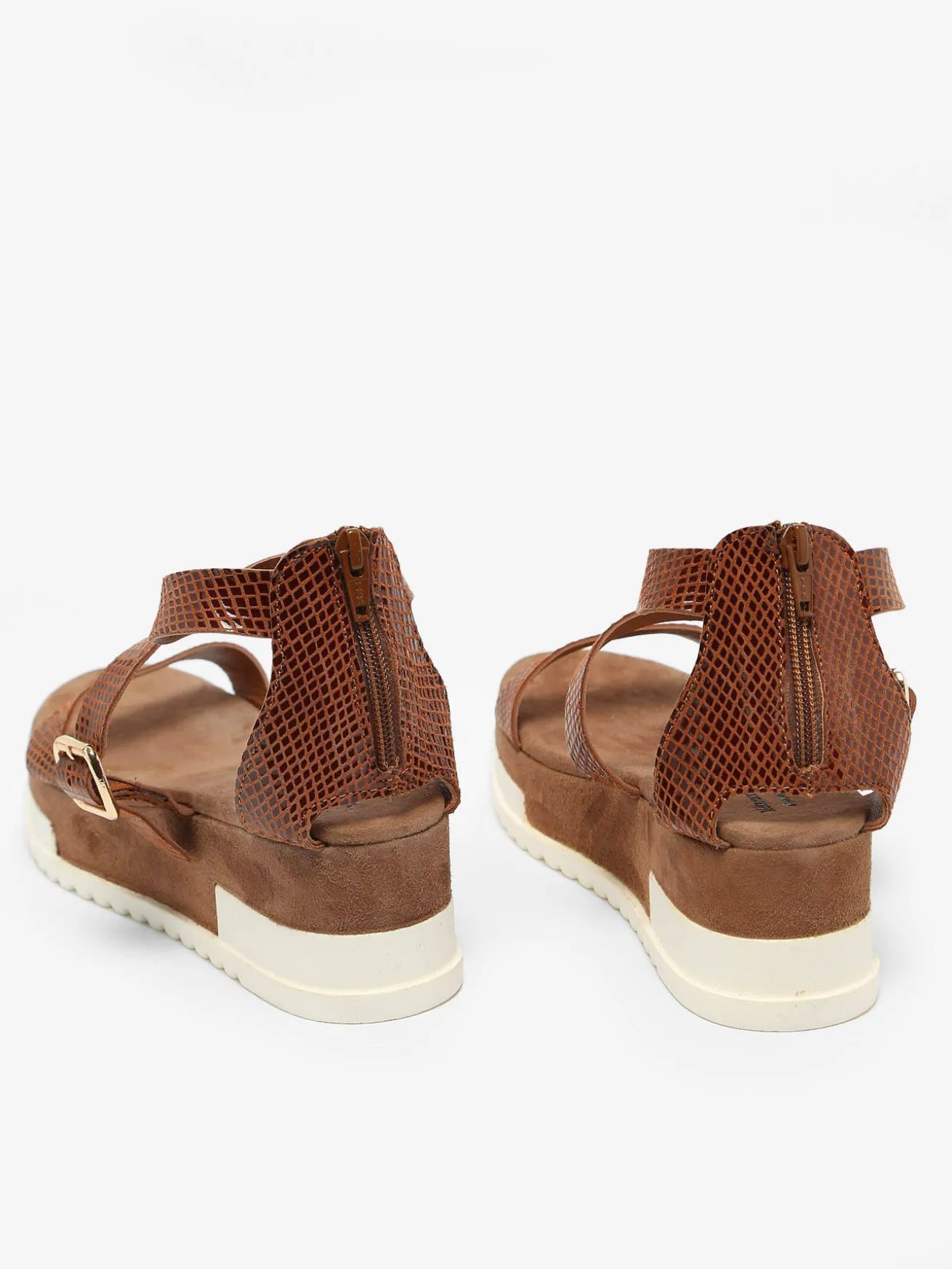 Sandales Nablier en cuir METAMORF'OSE