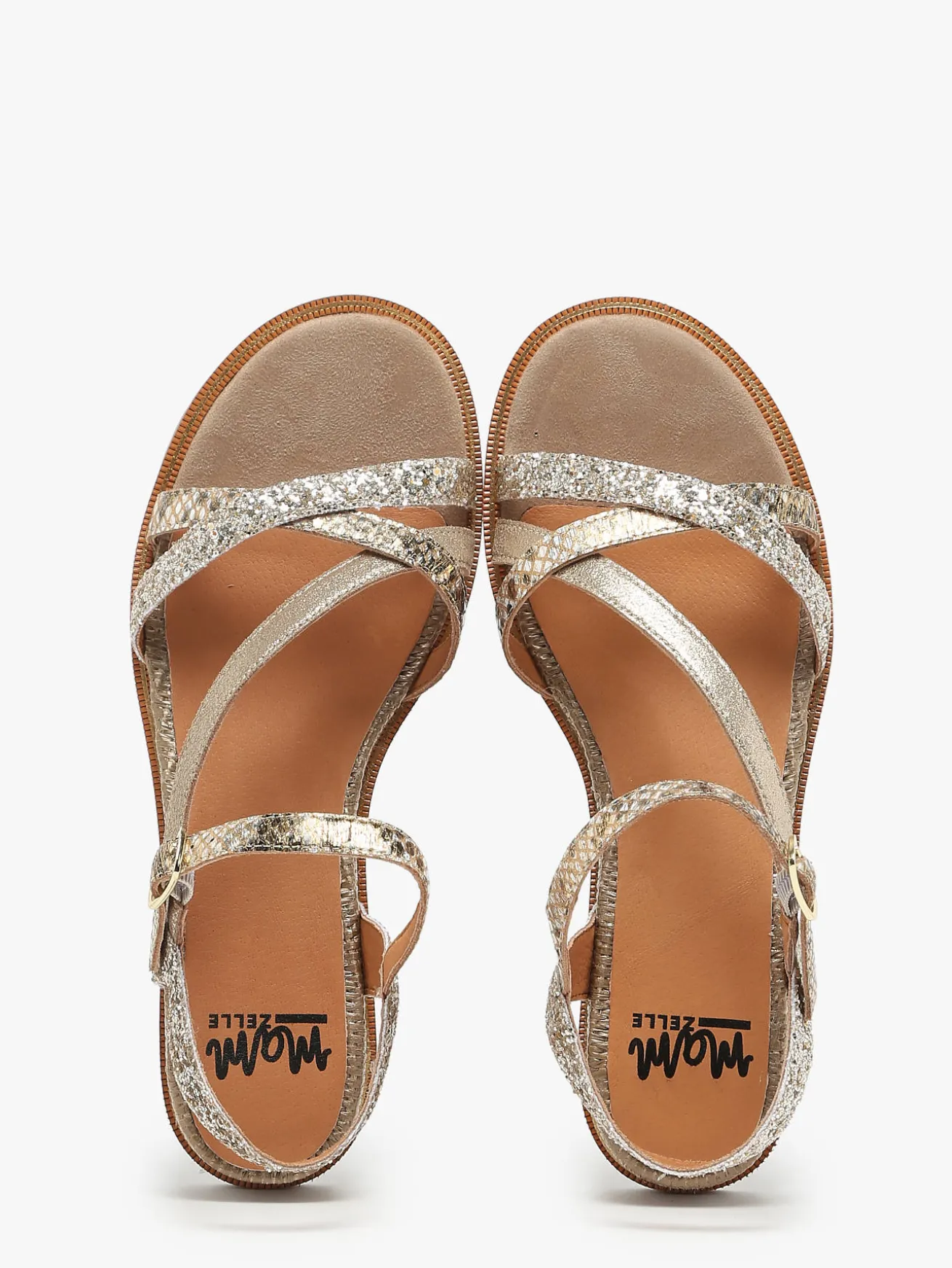 Sandales Olim en cuir MAM'ZELLE