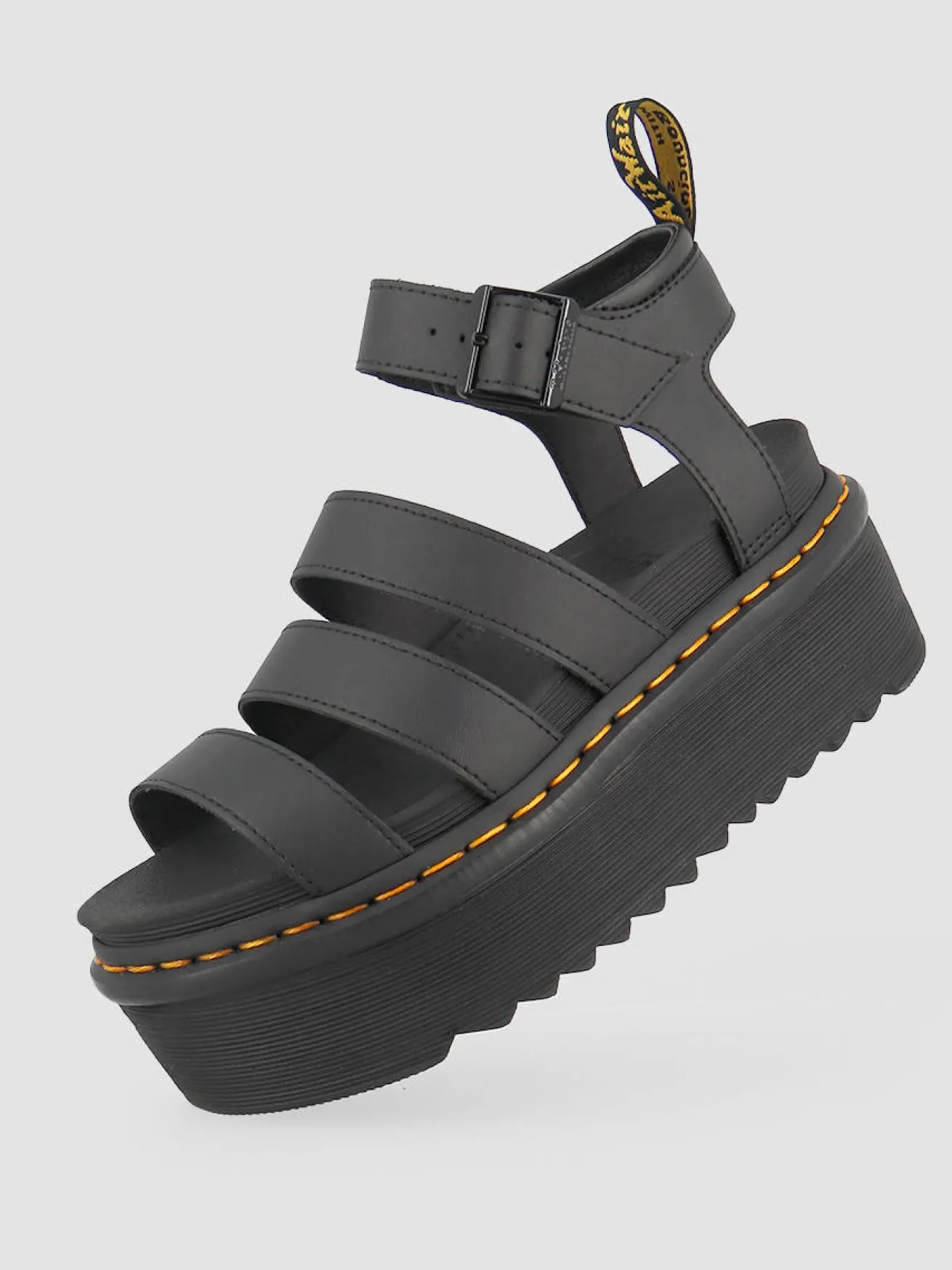 Sandales plateformes Blaire Quad Hydro en cuir DR MARTENS