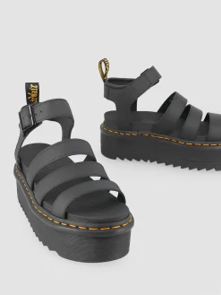 Sandales plateformes Blaire Quad Hydro en cuir DR MARTENS