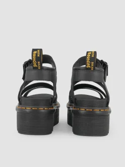 Sandales plateformes Blaire Quad Hydro en cuir DR MARTENS