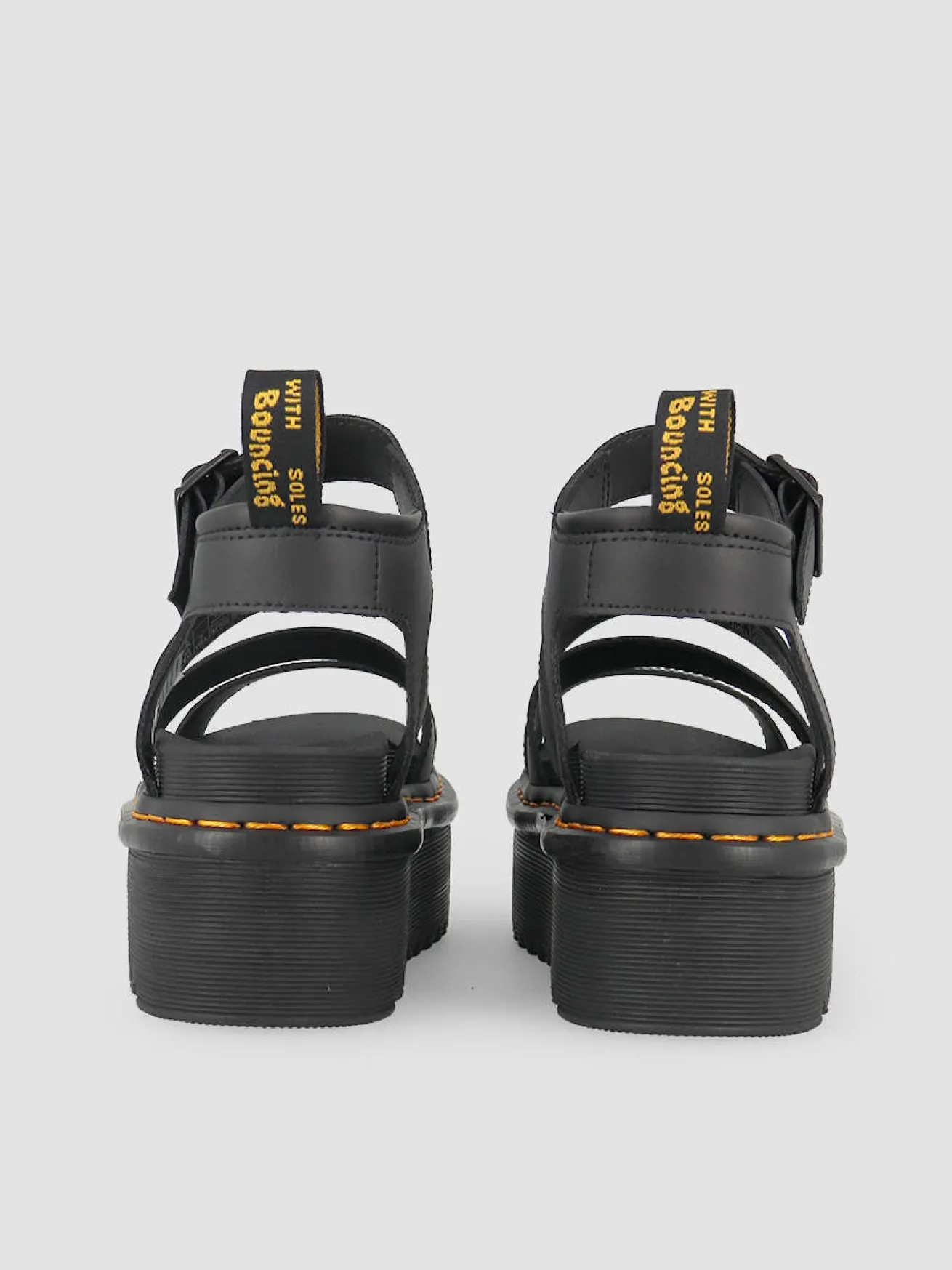 Sandales plateformes Blaire Quad Hydro en cuir DR MARTENS