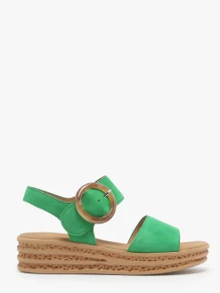 Sandales semelle compensée en cuir GABOR