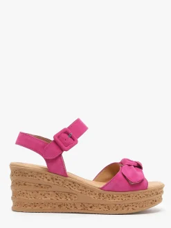 Sandales semelle compensée en cuir GABOR