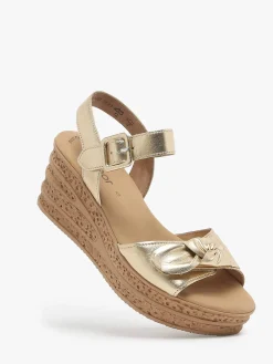 Sandales semelle compensée en cuir GABOR