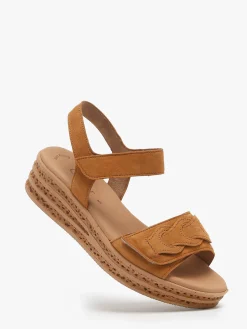 Sandales semelle compensée en cuir GABOR
