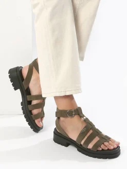 Sandales Tobosued en cuir LES TROPEZIENNES