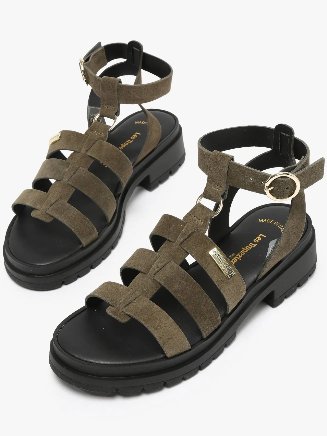 Sandales Tobosued en cuir LES TROPEZIENNES
