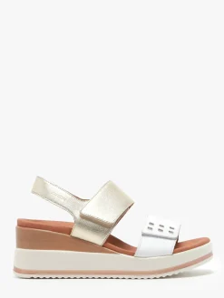 Sandales velcro en cuir MEPHISTO