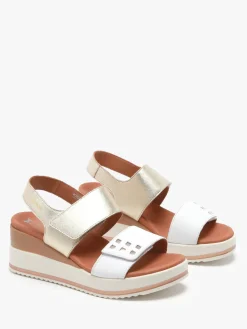 Sandales velcro en cuir MEPHISTO