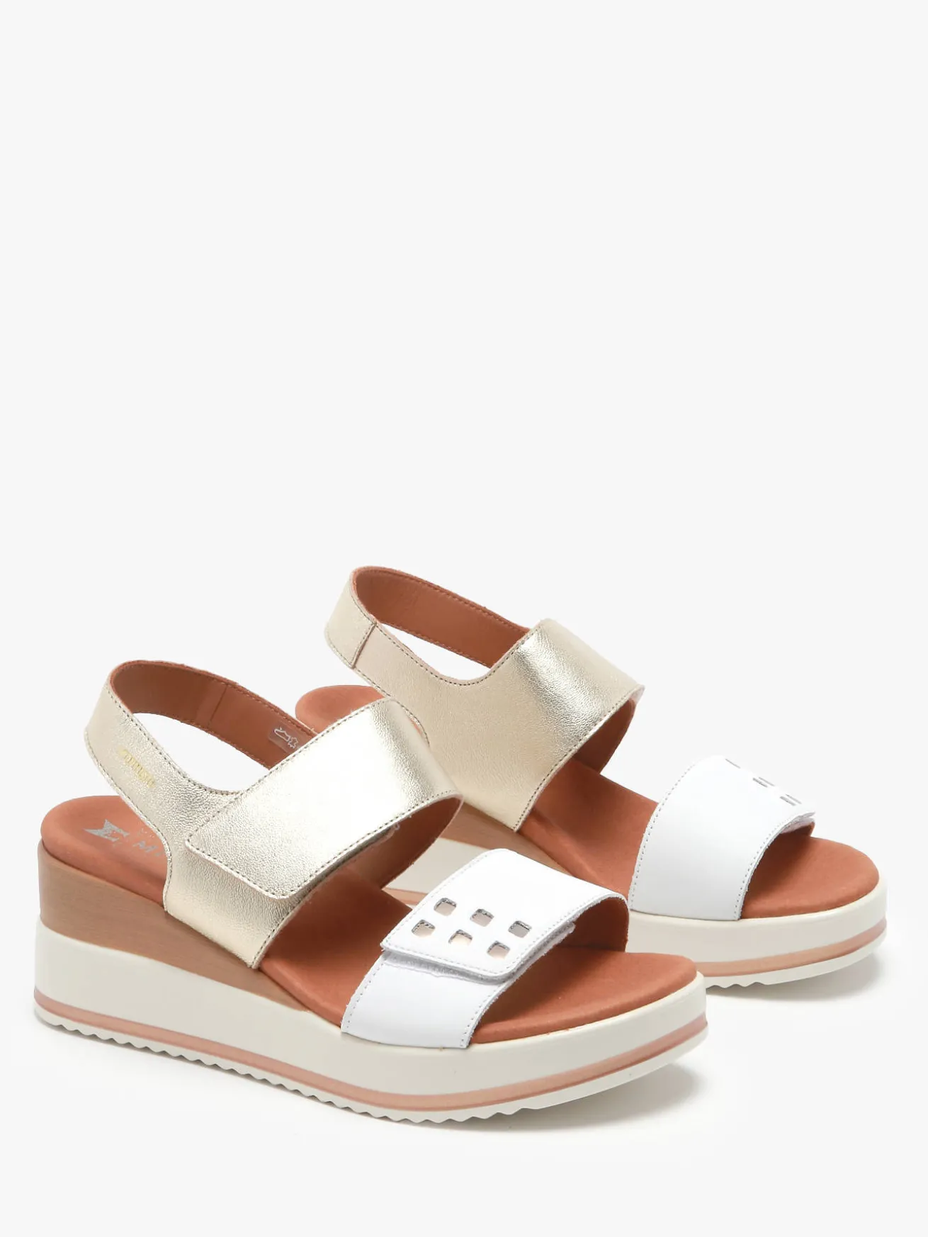 Sandales velcro en cuir MEPHISTO