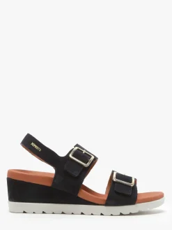 Sandales velcro en cuir MEPHISTO