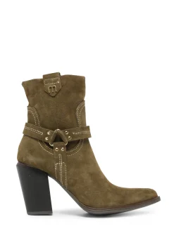 Santiags à talon en cuir MJUS