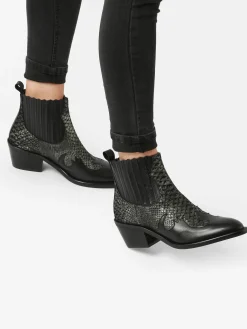 Santiags à talon en cuir MYMA