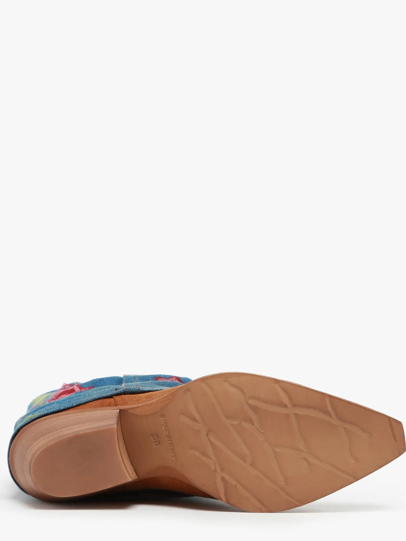 Santiags en cuir METISSE