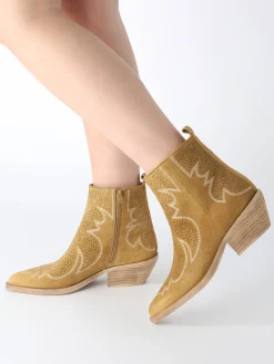 Santiags Holly en cuir ALPE