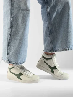 Sneakers Game L Hi Waxed en cuir DIADORA