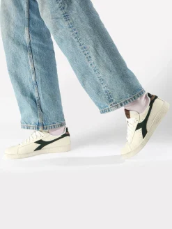 Sneakers Game L Low Waxed en cuir DIADORA