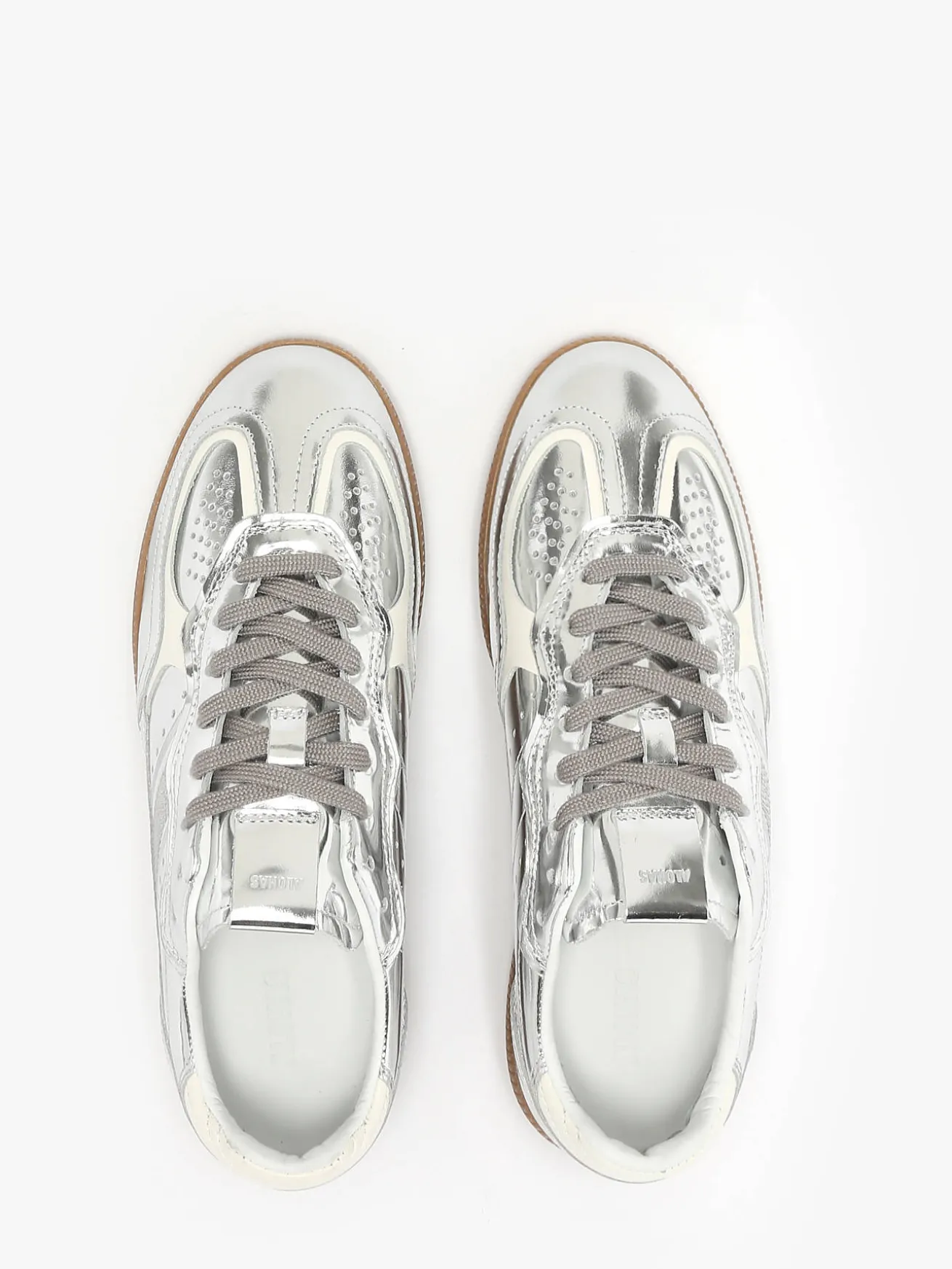 Sneakers Tb.490 Rife Shimmer Silver en cuir ALOHAS