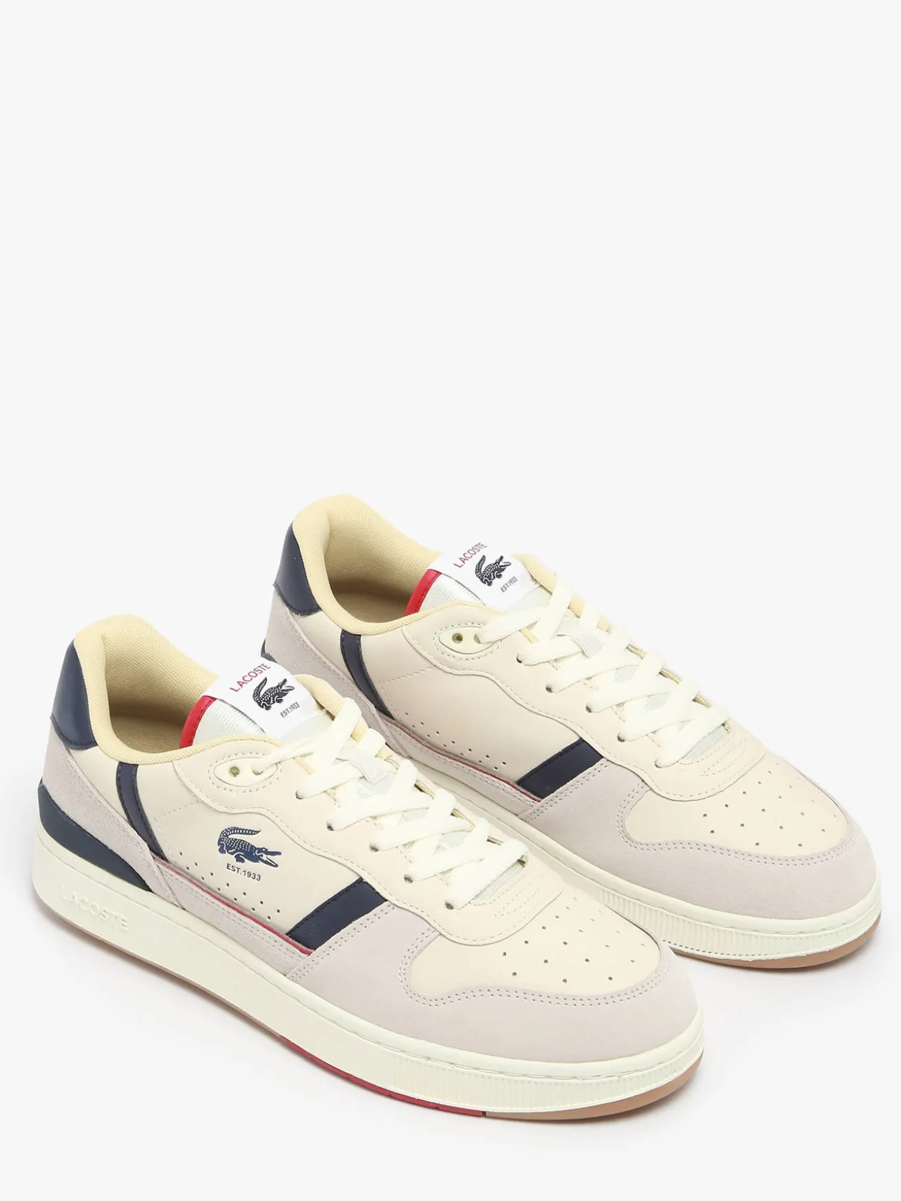 Sneakers T-Clip en cuir LACOSTE