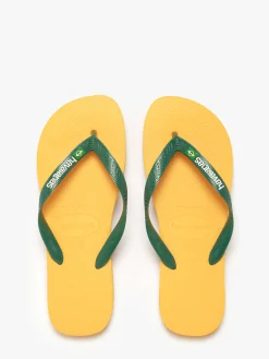 Tongs Brasil logo HAVAIANAS