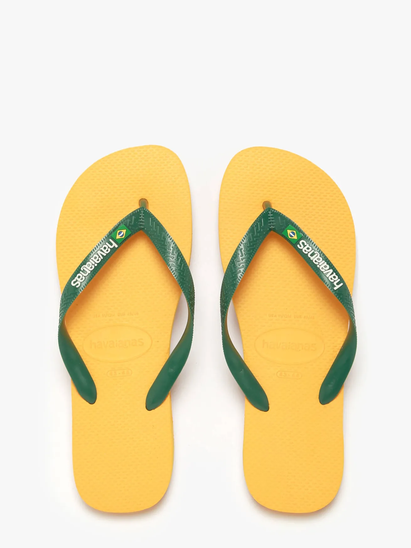 Tongs Brasil logo HAVAIANAS