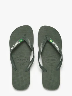 Tongs Brasil logo HAVAIANAS