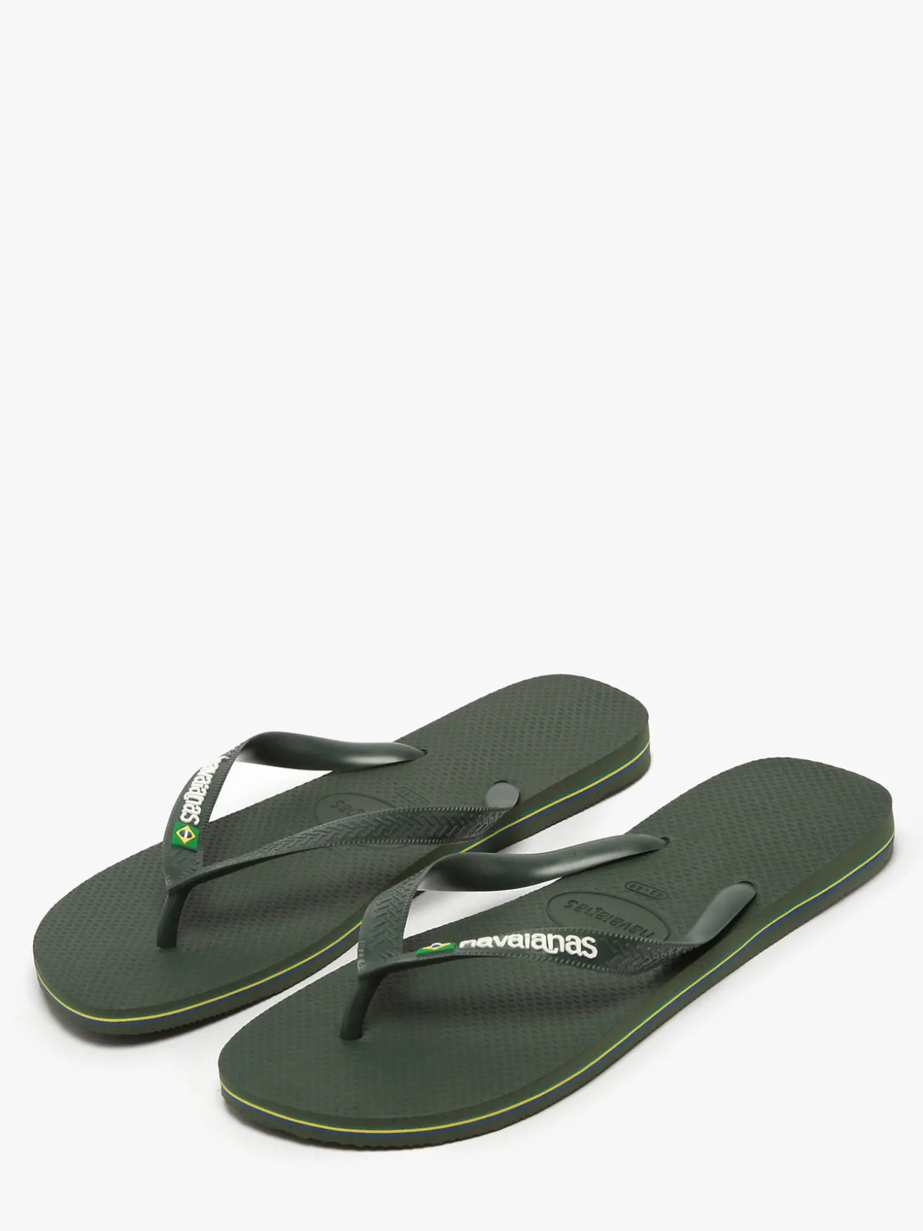 Tongs Brasil logo HAVAIANAS