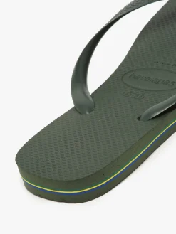 Tongs Brasil logo HAVAIANAS