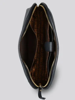 Trousse zippée Caviar cuir CRINKLES